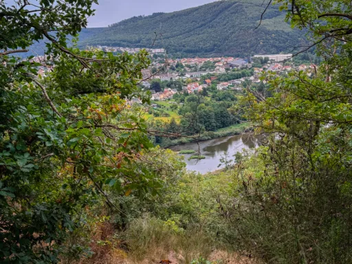 Uitzicht hike Franse Ardennen