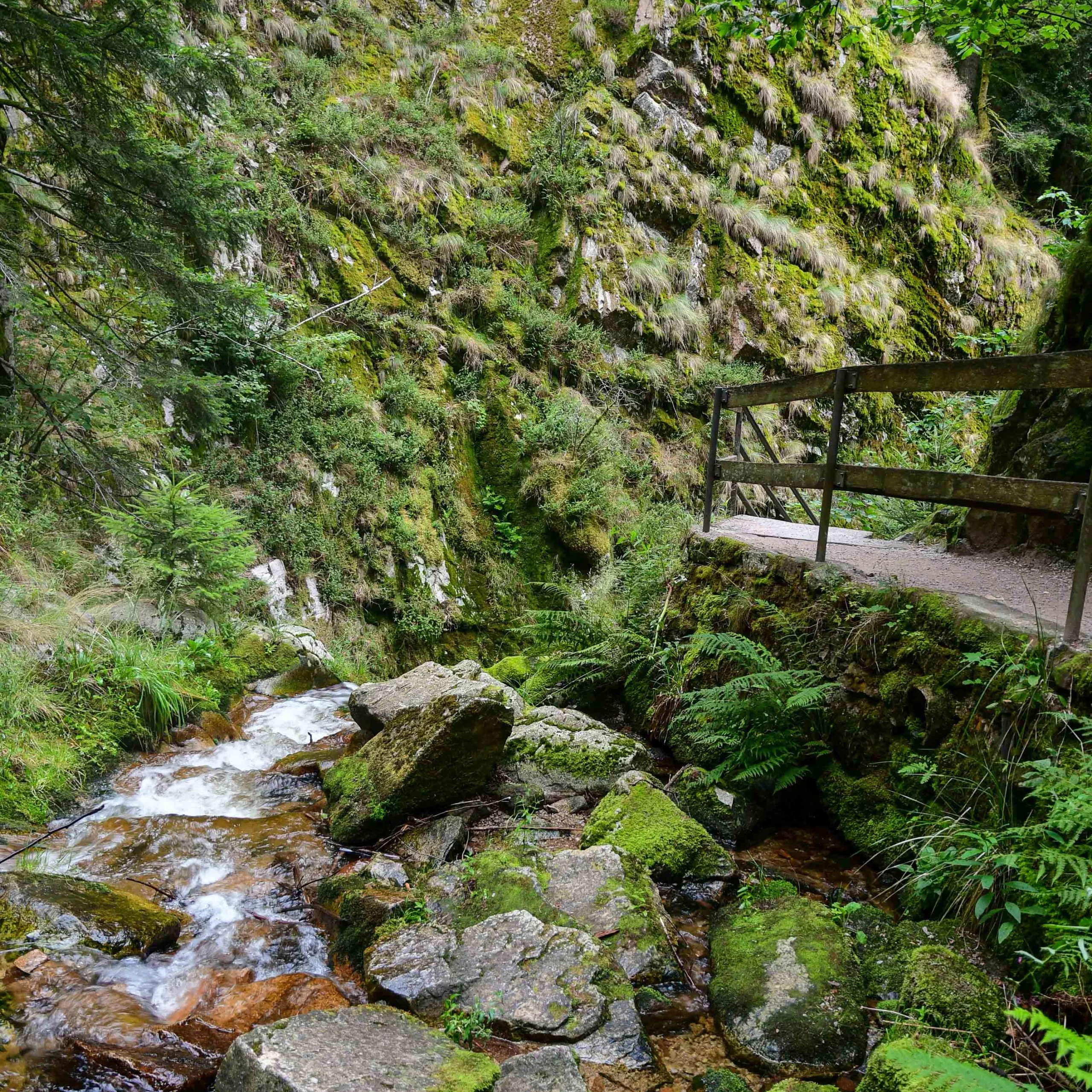 Wasserfälle Allerheiligen Haupteingang